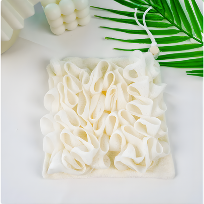 Malla exfoliante para jabón en barra